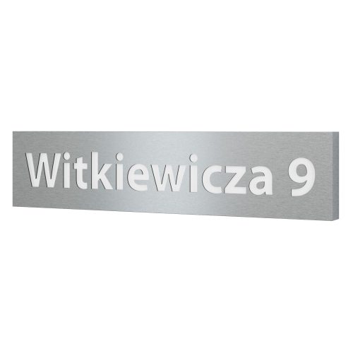Cucudo kućni broj 66 x 15 cm