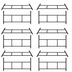 Set za izgradnju skele u Varšavi s 12 okvira
