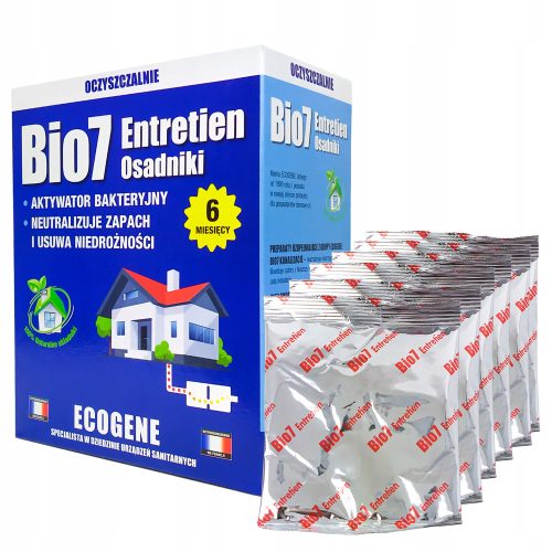 Ecogene Bio 7 Aktivator za septičke jame 1L 0,7 kg