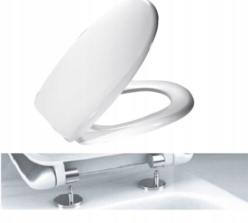 Kvalitetna WC daska MKW Cersanit, bijela, duroplast