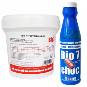 STARTER BIO 7 Choc + BAKTERIJE Bio7 Entretien 1kg