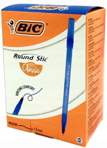 Długopisi BIC Round Stic Classic 60 komada plavi