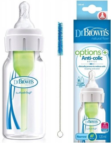 Dr Brown's bočica za bebe 120 ml sa sistemom protiv kolike