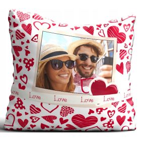 Personalizirani jastuk za Valentinovo s vašom fotografijom
