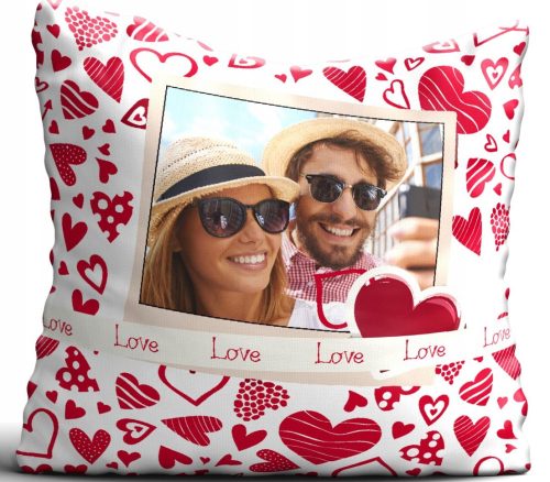 Personalizirani jastuk za Valentinovo s vašom fotografijom