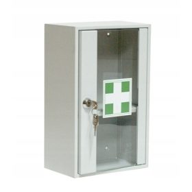  Metalni pribor prve pomoći sa staklenim vratima AP1/S