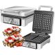  MPM MGO-13 pekač za vafle, srebrna, 1400 W