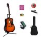 MSA 345 akustična gitara s dodatnom opremom