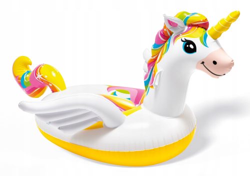 Dmuchaći madrac Jednorožec Intex Unicorn bijeli 201x140x97 cm