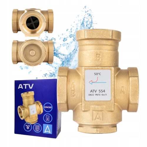 Afriso Temperaturni Ventil ATV 554 DN32 5/4" CAL 9 m³/h 50°C