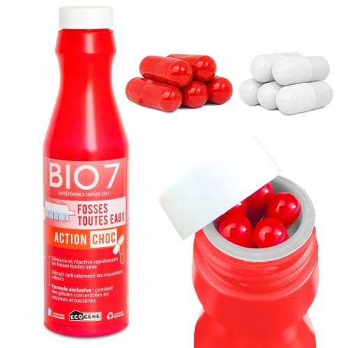 ECOGENE BIO7 CHOC MAX 2u1 za ČIŠĆENJE OTPADNIH VODA BAKTERIJA + UKLANJANJE MASNOĆE