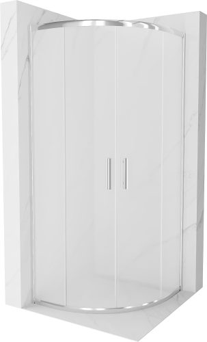 MEXEN RIO POLUKRUŽNA TUŠ KABINA 90x90 FROST