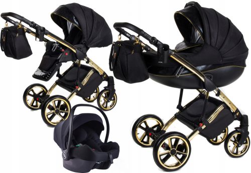 Kolica Didibaby Daytona GT Crno/Zlatno 3u1