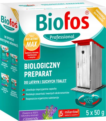 Biofos Bakterije za WC i suhe toalete 250 g