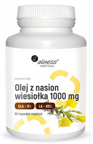 Ulje noćurka s 9% GLA - 1000 mg x 90 kapsula za zdravlje