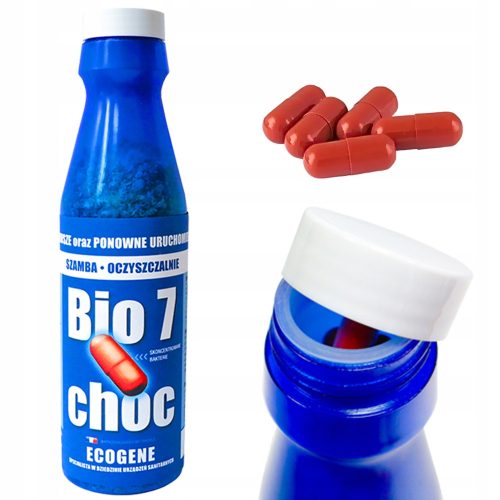 Preparat za aktivaciju biološkog pročišćavanja otpadnih voda, Bio7 CHOC STARTER, 0,375 l, 2 kg