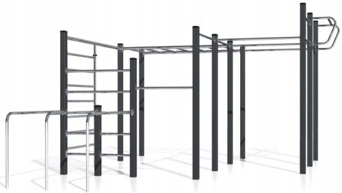 Multifunkcionalni šipke za vježbanje EliteWorkout 120-120 cm