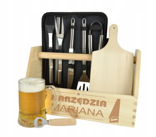  PRVOSVIBANJSKI SET ZA ROŠTILJ GRAVIRANA ŠOLICA ZA NOSEĆE