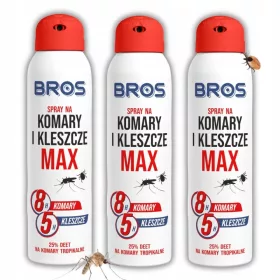    Raspršivač, aerosol protiv krpelja, komaraca Bros 0,14 kg 90 ml