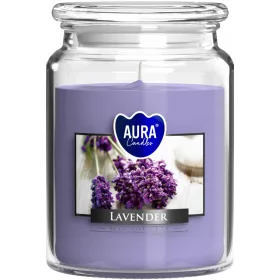 Lavanda Aura mirisna parafinska svijeća 1 kom.