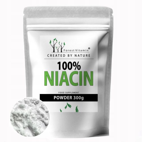 Niacyna (Vitamin B3) u Prahu - 300g za Vegetarijance i Vegane