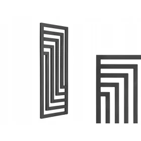  120x49 SREBRNA ukrasna CRNI p-biser / RAL