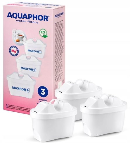  MAXFOR MG MAGNEZIJ PATRONI, 3 kom, ZA AQUAPHOR FILTER VRČEVE, 3 kom.