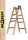 Drabest ljestve 2,7 m drvo 2 x 4 do 150 kg