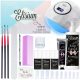 Fleksibilni set za početnike Elisium s Flexy Gelom i UV LED lampom 86W