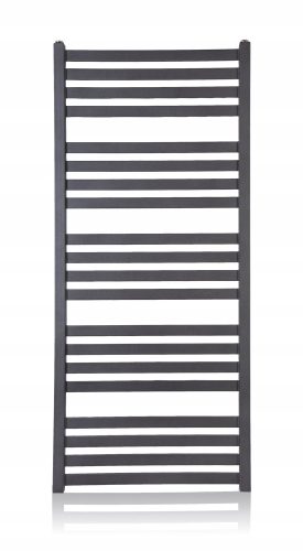 Lava 417 W vodeni kupaonski radijator 430 x 950 mm crni, sivi
