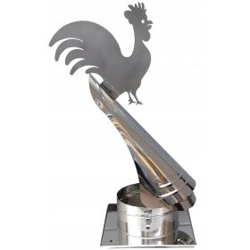 POKLOPAC ZA DIMNJAK VATROGASNI SA LIJESKOM FI 200 ZA DIMNJAK