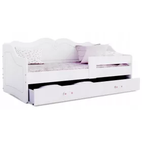  AJKmeble Lili krevet 80 x 180 cm bijeli