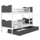 Krevet na kat s madracima MAX 80 x 190 cm