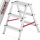 Više ljestve 2,65 m aluminijske 1 x 2 do 125 kg