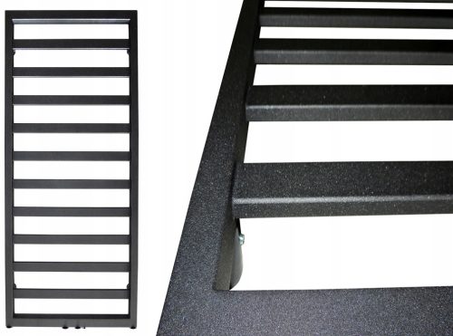 Ukrasni KUPAONSKI RADIJATOR SPIRO 980x530 ANTRACIT 431W