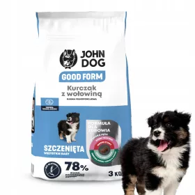  John Dog suha hrana mješavina okusa 3 kg