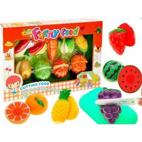 Set za rezanje voća i povrća + daska i nož