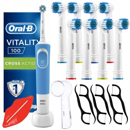  Oral-B Vitality 100 Cross Acrion električna četkica za zube, plava