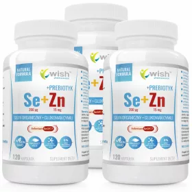 SELEN 200mcg + CINK 15mg VegeWish - Kapsule sa Prebiotikom