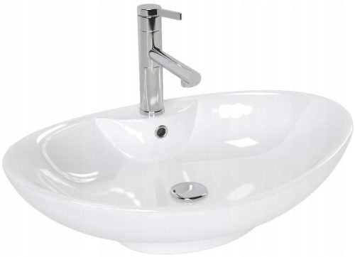 Ovalni keramički umivaonik ROSA 65 cm - REA