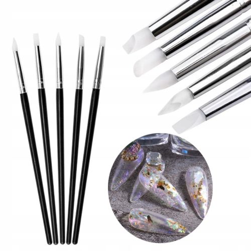 SET OD 5 SILIKONSKIH KISTOVA ZA GEL DEKORACIJE
