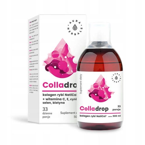 Colladrop - Morski Kolagen s Vitaminima i Mineralima, 500 ml