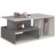 Prima Moderan Betonski Stol za Kavu 90 x 51 x 43 cm Sivi