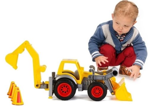 WADER 0377 Veliki Bager-Traktor s lopatom