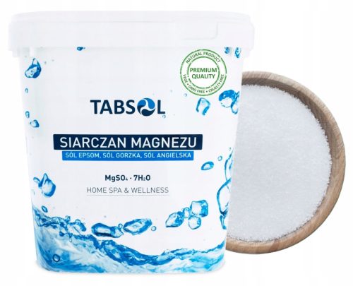  Tabsol Magnezijev sulfat 5 kg soli za kupanje