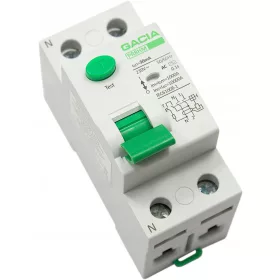   Gacia zaštitnik prekidača diferencijalne struje 25A 2P 30mA AC IP20 230V