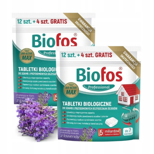 Tablete za septičke jame Biofos Professional 64 kom