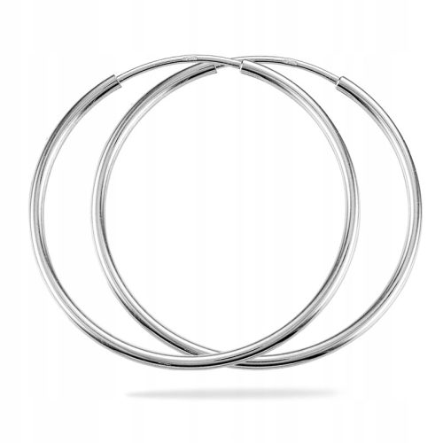 Srebrni naušnice, 925 srebro, 30 mm, 1 par