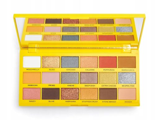 Makeup Revolution Pizza Palette - Paleta Sjena za Oči