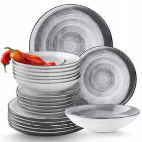 Konsimo Linari Porculanski Set za Jelo 18 Komada
